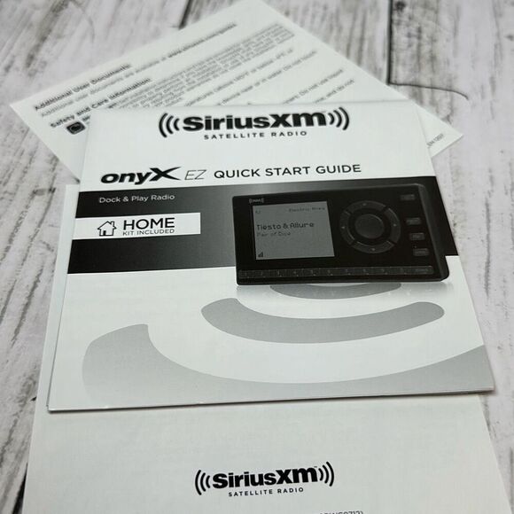 SiriusXM Onyx EZ Satellite Radio with Home  Kit, Easy to install - Picture 8 of 8